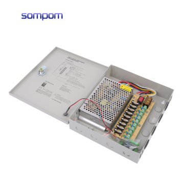 SOMPOM ac to dc 12V 5A 9CH CCTV switching  power supply accessories